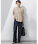 【接触冷感/UVカット】ドライスラブストレッチ スキッパー ブラウス