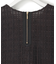 【洗える】Broche チェック レース ブラウス