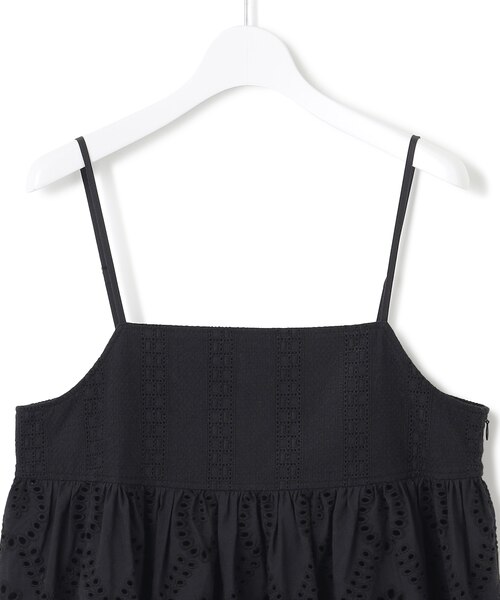 洗える】コットンエンブロイダリー キャミソール｜ニジュウサンクの