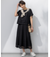 【洗える】Broche チェックレース スカート