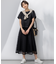 【洗える】Broche チェックレース スカート