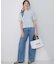 【接触冷感】23区DENIM サマー ストレート ワイド パンツ