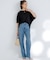 【接触冷感】23区DENIM サマー ストレート ワイド パンツ