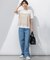 【見上愛さん着用/Oggi掲載/接触冷感】23区DENIM サマー ストレート ワイド パンツ