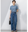 【接触冷感】23区DENIM サマー ストレート ワイド パンツ
