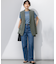 【接触冷感】23区DENIM サマー ストレート ワイド パンツ