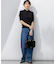 【接触冷感】23区DENIM サマー ストレート ワイド パンツ