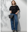 【接触冷感】23区DENIM サマー ストレート ワイド パンツ