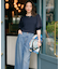 【Oggi6月号掲載/接触冷感】23区DENIM サマー タック ワイド パンツ