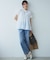 【Oggi6月号掲載/接触冷感】23区DENIM サマー タック ワイド パンツ
