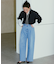 【Oggi6月号掲載/接触冷感】23区DENIM サマー タック ワイド パンツ