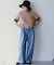 【Oggi6月号掲載/接触冷感】23区DENIM サマー タック ワイド パンツ