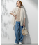 【Oggi6月号掲載/接触冷感】23区DENIM サマー タック ワイド パンツ