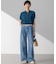 【Oggi6月号掲載/接触冷感】23区DENIM サマー タック ワイド パンツ