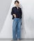【Oggi6月号掲載/接触冷感】23区DENIM サマー タック ワイド パンツ