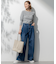 【Oggi6月号掲載/接触冷感】23区DENIM サマー タック ワイド パンツ