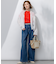 【Oggi6月号掲載/接触冷感】23区DENIM サマー タック ワイド パンツ