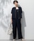 【一部店舗限定/吸水速乾/UVカット/接触冷感】ストレッチジョーゼット フレンチスリーブ ブルゾン