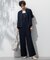 【一部店舗限定/吸水速乾/UVカット/接触冷感】ストレッチジョーゼット フレンチスリーブ ブルゾン