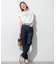 【接触冷感/洗える】BON-PRESAGE ロゴ フレンチスリーブ Tシャツ