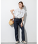 【接触冷感/洗える】BON-PRESAGE ロゴ フレンチスリーブ Tシャツ