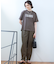 【SLOW/一部店舗限定】ブライトヴィンテージクロス カーゴパンツ