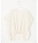【SLOW/一部店舗限定】ナチュラルピケワッシャー ブラウス