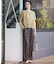 【SLOW/一部店舗限定】ナチュラルピケワッシャー ブラウス