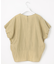 【SLOW/一部店舗限定】ナチュラルピケワッシャー ブラウス