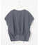 【SLOW/一部店舗限定】ナチュラルピケワッシャー ブラウス