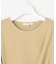【SLOW/一部店舗限定】ライトツイストコットン サッシュデザイン Tシャツ