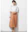 【洗える】LIBECOリネン ボリュームスリーブ ブラウス