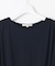 【SLOW/一部店舗限定】ファインゲージ ギャザー Tシャツ