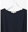 【SLOW/一部店舗限定】ファインゲージ ギャザー Tシャツ