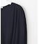 【SLOW/一部店舗限定】ファインゲージ ギャザー Tシャツ