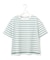 【洗える】シアーフライスボーダー Tシャツ