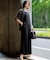 【一部店舗限定/吸水速乾/UVカット/接触冷感/洗える】ストレッチジョーゼット オールインワン