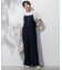 【一部店舗限定/吸水速乾/UVカット/接触冷感/洗える】ストレッチジョーゼット オールインワン