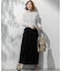 【WEB&一部店舗限定/接触冷感/洗える】ツイストコットンプレーティング スカート