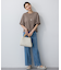 【WEB&一部店舗限定/接触冷感】ツイストコットンプレーティング バルーンスリーブ カットソー