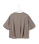 【WEB&一部店舗限定/接触冷感】ツイストコットンプレーティング バルーンスリーブ カットソー