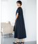 【一部店舗限定/UVカット/洗える】タイプライター サック風 ワンピース