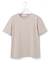 【洗える】コンパクトヤーン スムース Tシャツ