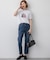 【洗える】JANE PACKERコラボ フォトプリント Tシャツ