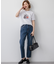 【洗える】JANE PACKERコラボ フォトプリント Tシャツ