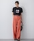 【洗える】JANE PACKERコラボ フォトプリント Tシャツ