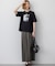 【洗える】JANE PACKERコラボ フォトプリント Tシャツ