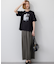 【洗える】JANE PACKERコラボ フォトプリント Tシャツ