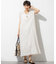 【SLOW/一部店舗限定】ナチュラルピケワッシャー ワンピース