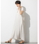 【SLOW/一部店舗限定】ナチュラルピケワッシャー ワンピース